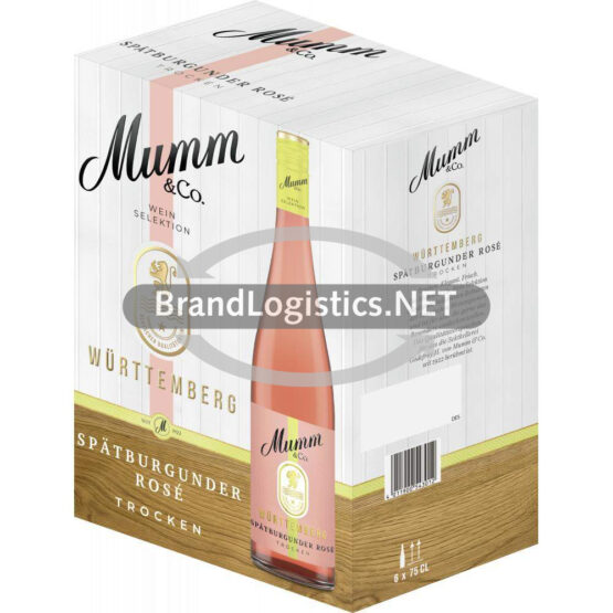 Mumm Spätburgunder Rosé trocken 6x0,75 l
