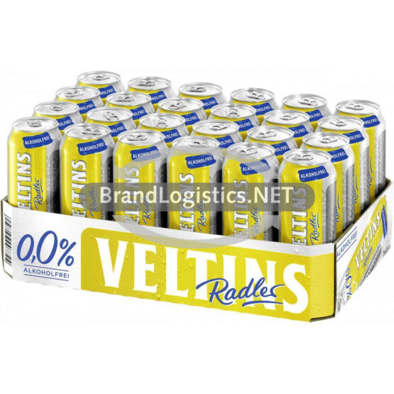 VELTINS Radler Alkoholfrei 0,0% 24x0,5 l Dose