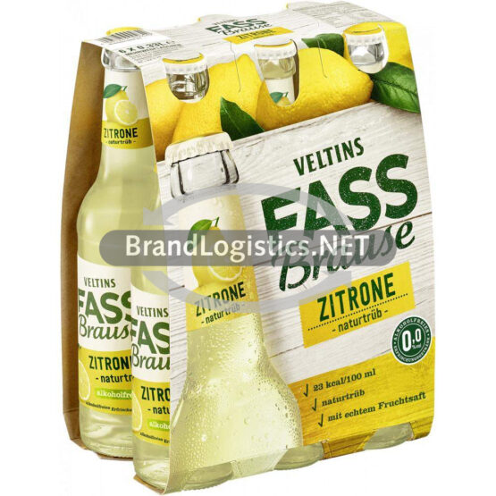VELTINS Fassbrause Zitrone 6x0,33 l