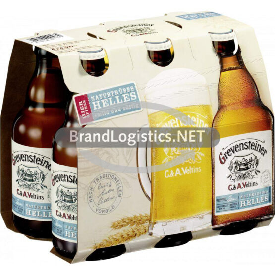 Grevensteiner Naturtrübes Helles 6x0,33 l