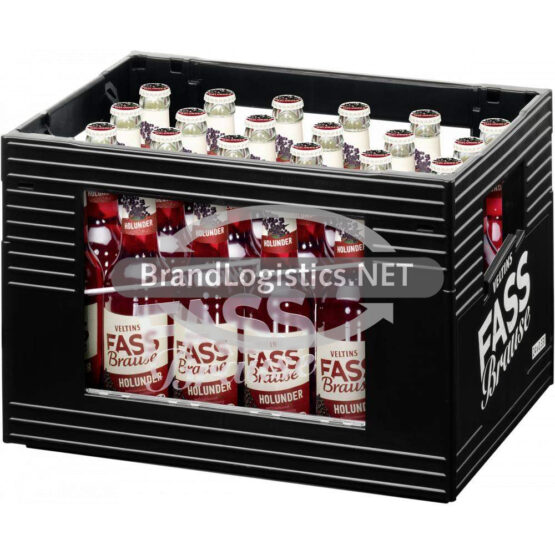 VELTINS Fassbrause Holunder 24x0,33 l