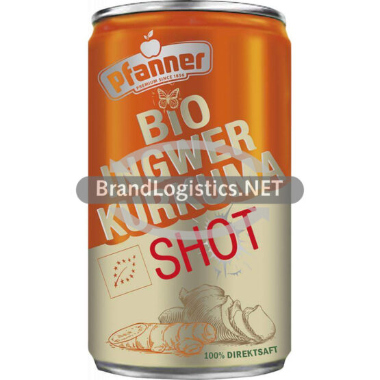 Pfanner Bio Ingwer Kurkuma Shot 12x0,15 l