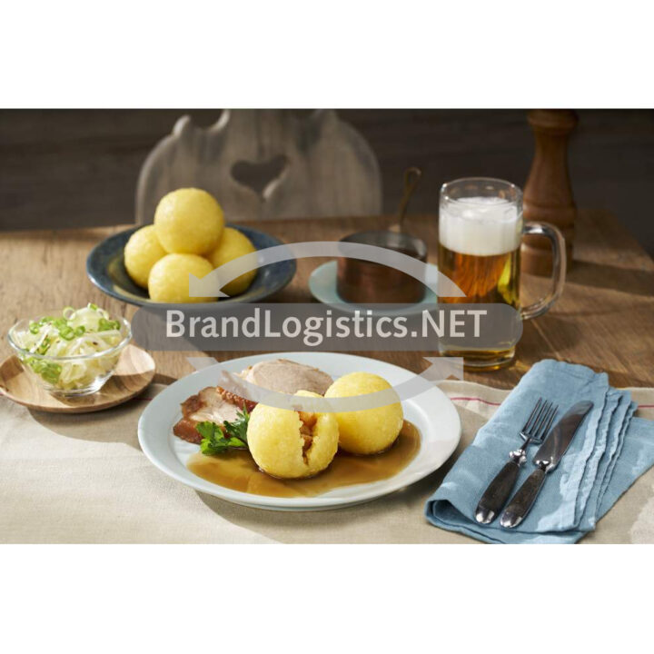 Schweine-Krustenbraten mit Kartoffelknödel