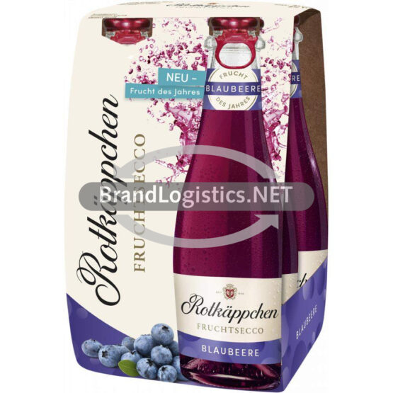 Rotkäppchen Fruchtsecco Blaubeere 4x0,2 l