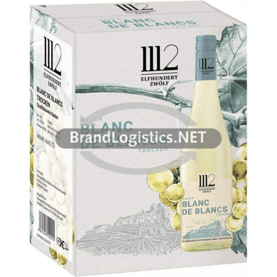 1112 Blanc de Blancs Trocken Karton 6x0,75 l