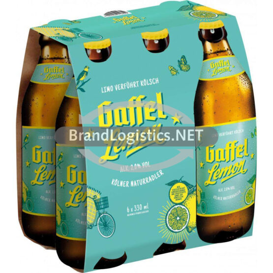 Gaffel Lemon Flasche MW 6x0,33 l