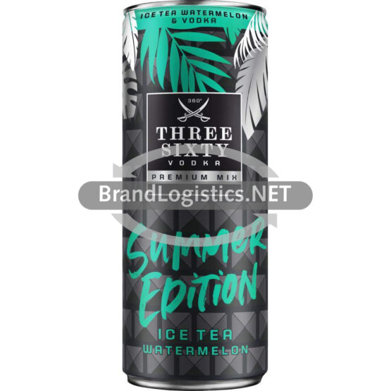 Three Sixty Vodka & Ice Tea Watermelon 10% vol. 0,33 l