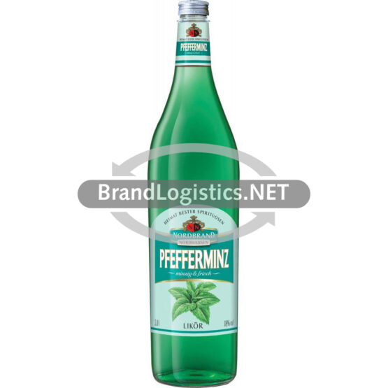 Nordbrand Pfefferminz Likör 18% vol. 3 l