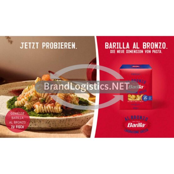Barilla Waagengrafik Al bronzo Fusili Fisch 800x468