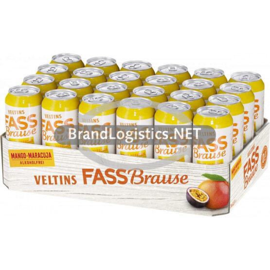 VELTINS Fassbrause Mango-Maracuja 24x0,5 l
