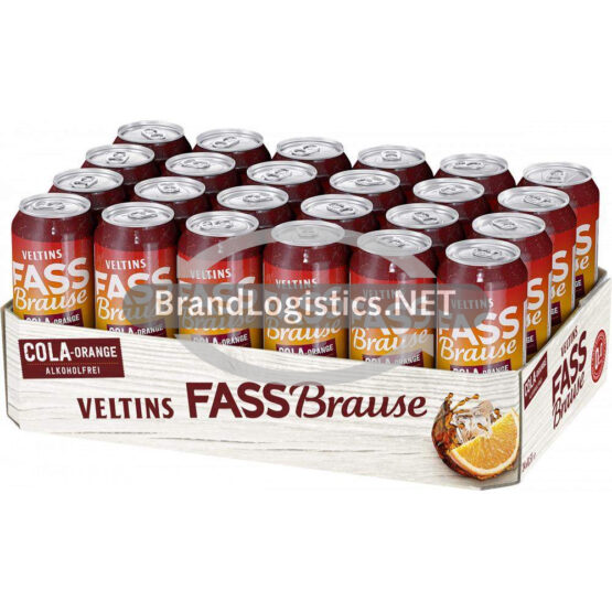 VELTINS Fassbrause Cola-Orange 24x0,5 l