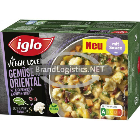 Iglo Veggie Love Gemüse à la Oriental mit Kichererbsen-Karotten-Sauce 400 g