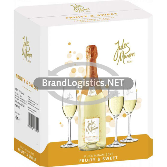 Jules Mumm Fruity & Sweet 11% vol. 6x0,75 l
