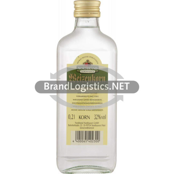 Nordbrand Weizenkorn 32% vol. 0,2 l