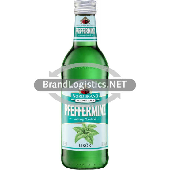 Nordbrand Pfefferminz Likör 18% vol. 0,35 l