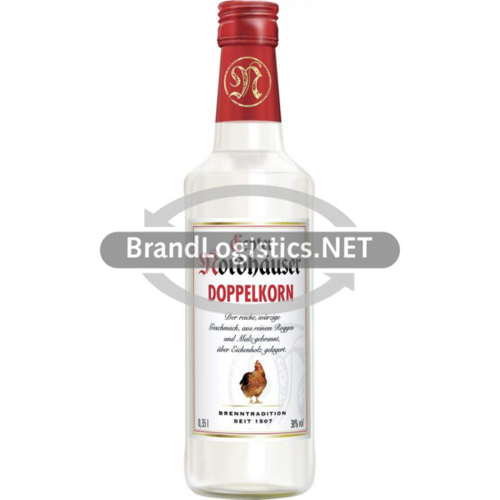 Echter Nordhäuser Doppelkorn 38% vol. 0,35 l