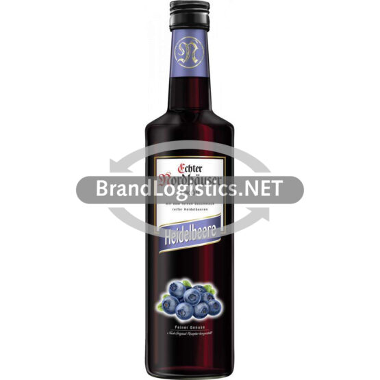 Echter Nordhäuser Likör Heidelbeere 16% vol. 0,7 l
