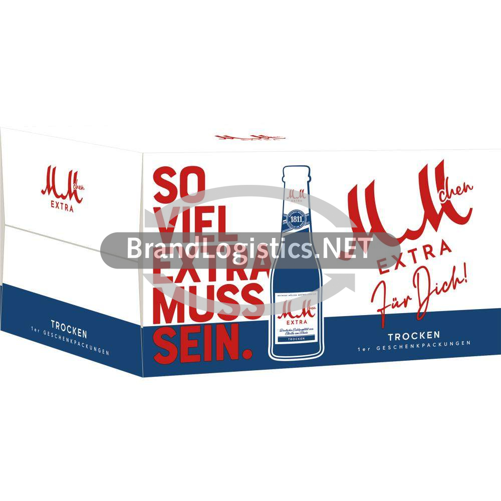 MMchen Extra Trocken Geschenkpackung Karton 24x0,2 l