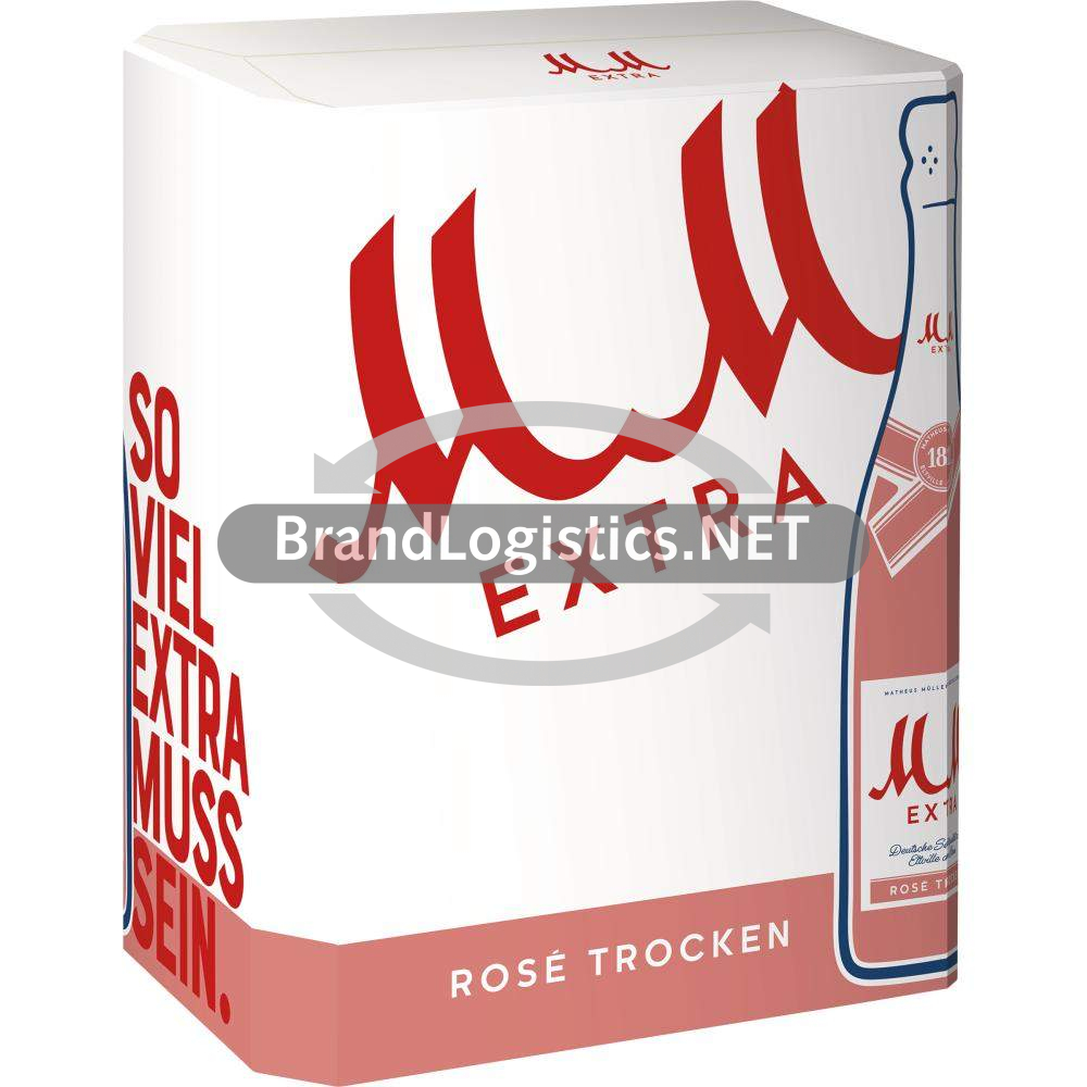 MM Extra Rosé Trocken 11% vol. Karton 6x0,75 l