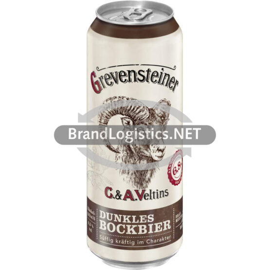 Grevensteiner dunkles Bockbier Dose 0,5 l