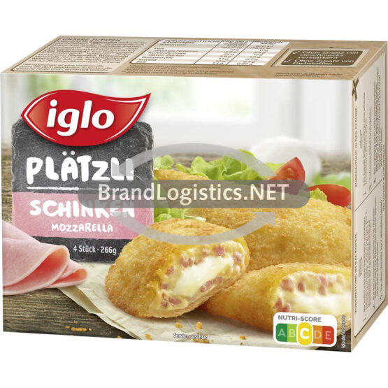 Iglo Plätzli Schinken Mozzarella 266 g