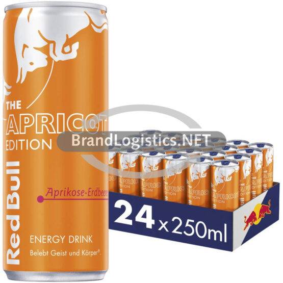Red Bull Apricot Edition Aprikose-Erdbeere 24x250 ml DPG E-Commerce