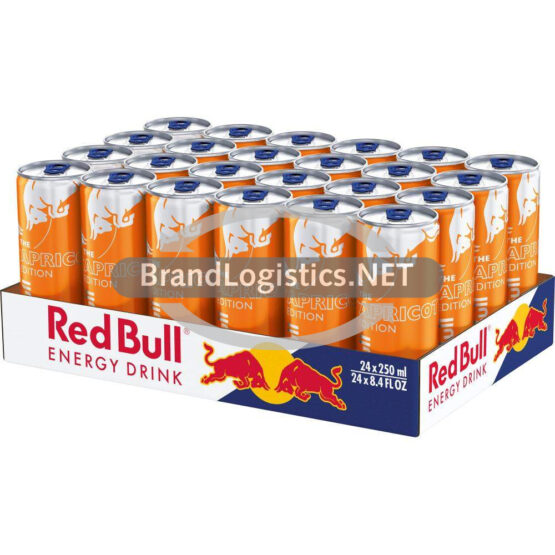 Red Bull Apricot Edition Aprikose-Erdbeere Tray 24x250 ml DPG