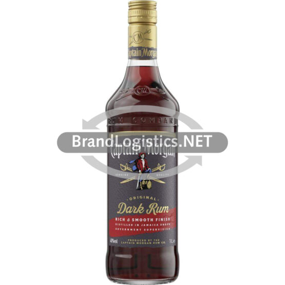 Captain Morgan Dark Rum 40 % Vol. 1 l