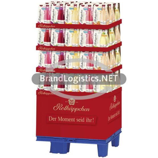 Rotkäppchen Fruchtsecco Kleinflasche 7-fach Mix Display Mehrpack 60x4x0,2 l