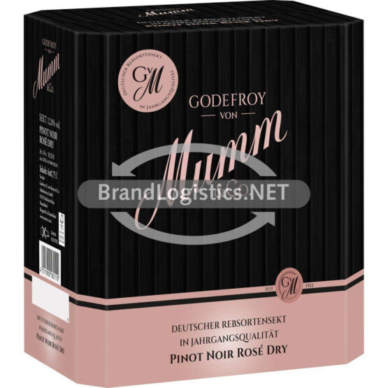 Godefroy von Mumm Pinot Noir Rosé Dry Karton 6x0,75 l