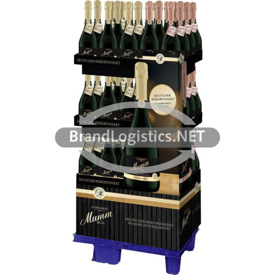 Godefroy von Mumm 2-fach Display 72x0,75 l