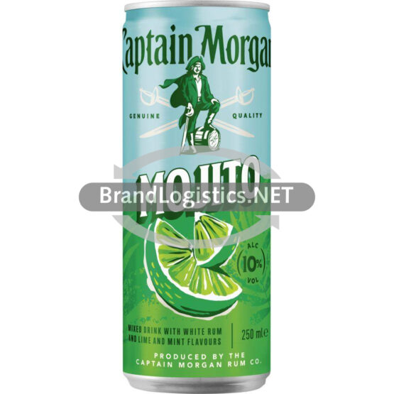 Captain Morgan Mojito 10 % Vol. 0,25 l
