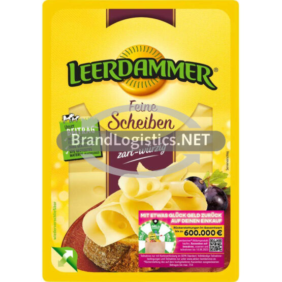 Leerdammer Feine Scheiben zart-würzig Geld-zurück Promotion 100 g