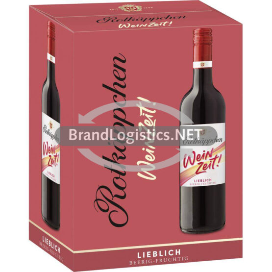 Rotkäppchen Weinzeit! Rot lieblich Karton 6x0,75 l