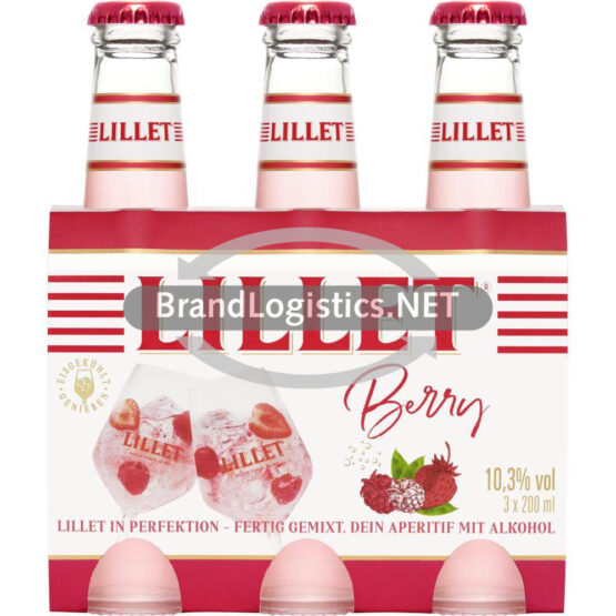 Lillet Berry 10,3% vol. 3x0,2 l