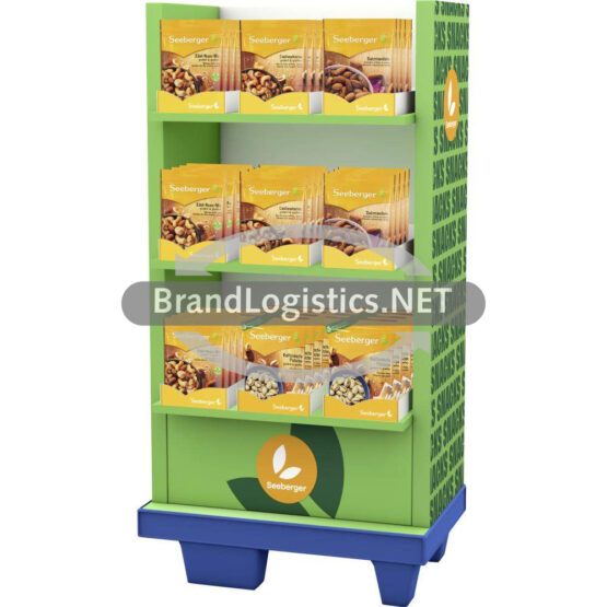 Seeberger Nusskerne geröstet & gesalzen 4-fach Display 108x150 g