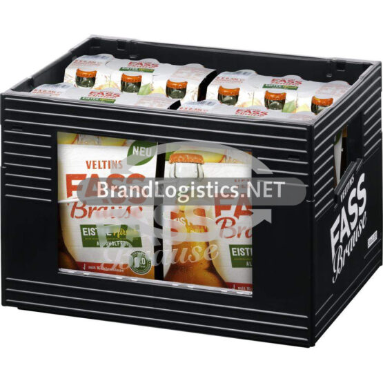 VELTINS Fassbrause Eistee Pfirsich 4x6x0,33 l