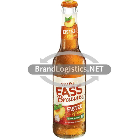 VELTINS Fassbrause Eistee Pfirsich 0,33 l
