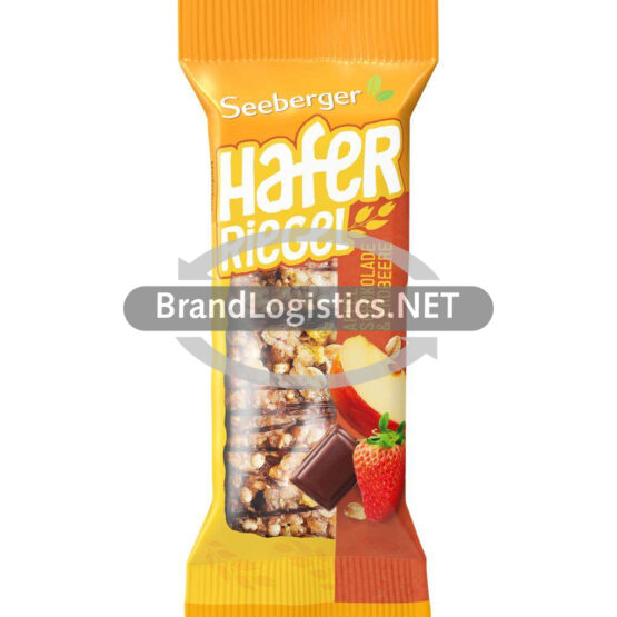 4008258201015-Seeberger Haferriegel Schokolade, Apfel & Erdbeeren 50 g
