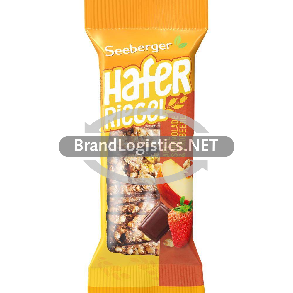 Seeberger Haferriegel Schokolade, Apfel & Erdbeeren 50 g