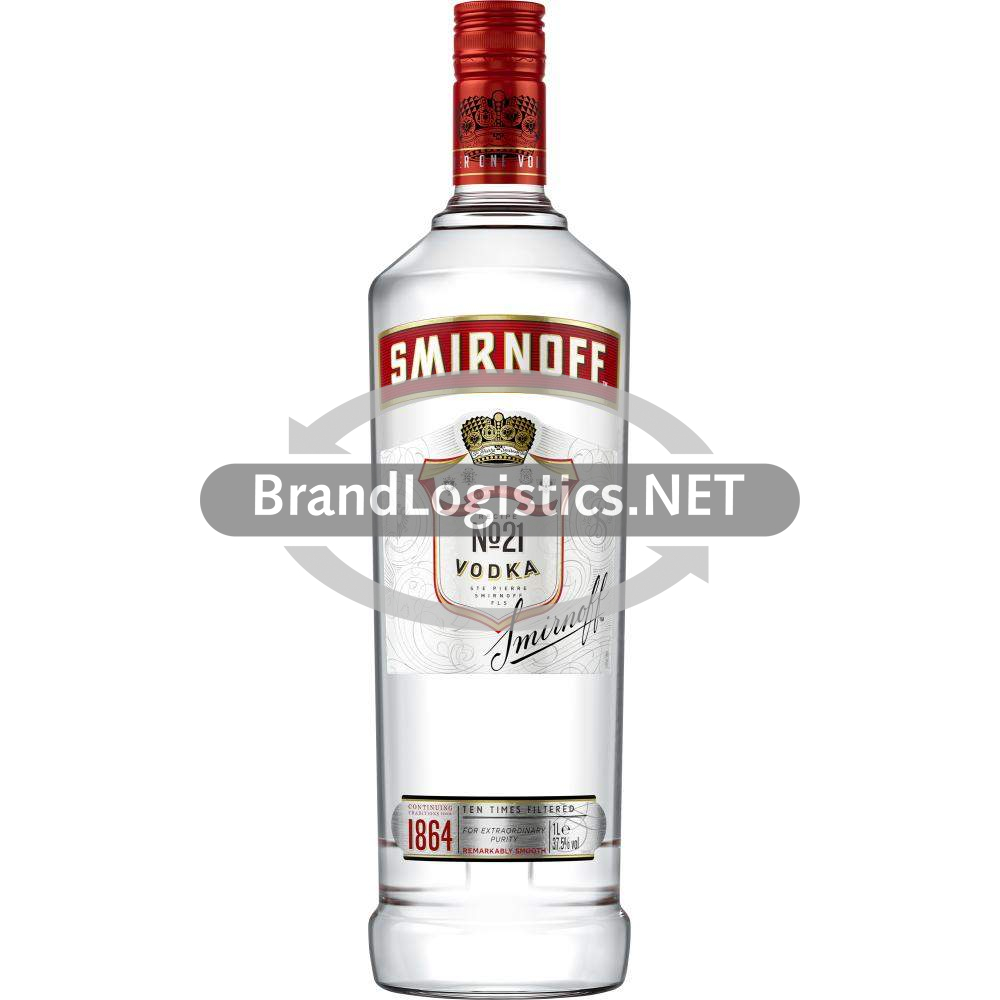 Smirnoff Red 37,5% Vol. 1l