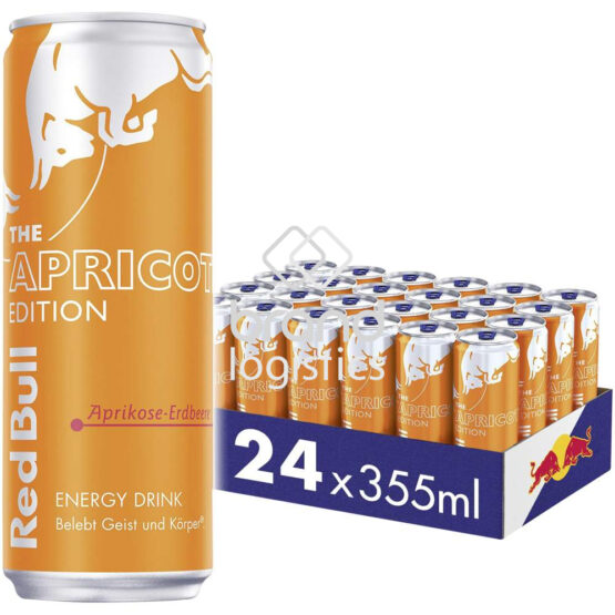 Red Bull Apricot Edition Aprikose-Erdbeere Tray 24x355 ml DPG E-Commerce