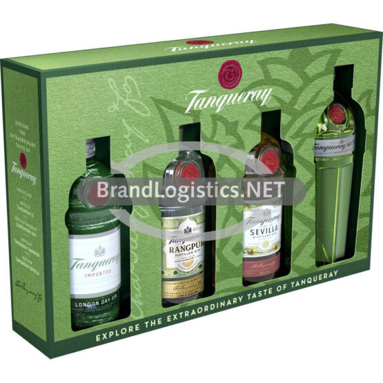 Tanqueray TM Minis 43,25 % Vol. 4x0,05 L