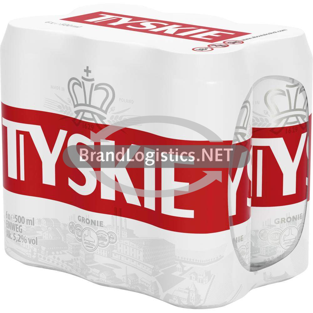 Tyskie Gronie Dose 6x0,5 l