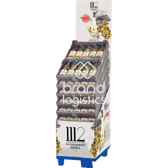 1112 Blanc de Blancs & Blanc de Noirs & Grauburgunder & Weißburgunder Display 72x0,75 l