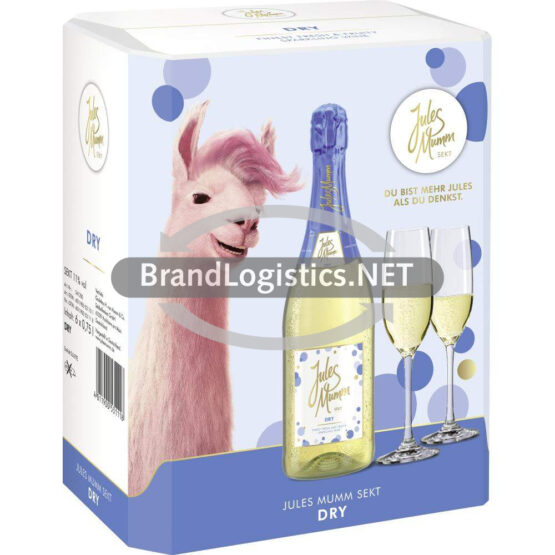 Jules Mumm Dry Karton 11% vol. 6x0,75 l