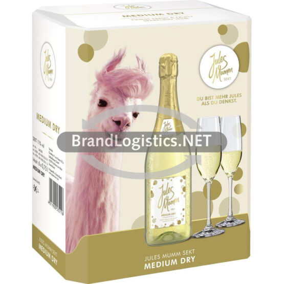Jules Mumm Medium Dry Karton 11% vol. 6x0,75 l