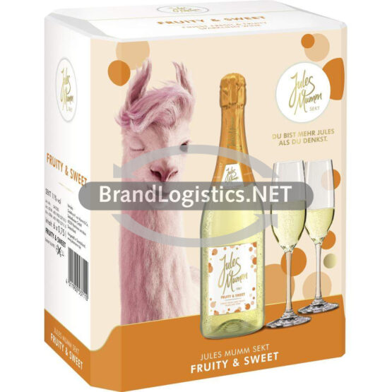 Jules Mumm Fruity & Sweet Karton 11% vol. 6x0,75 l