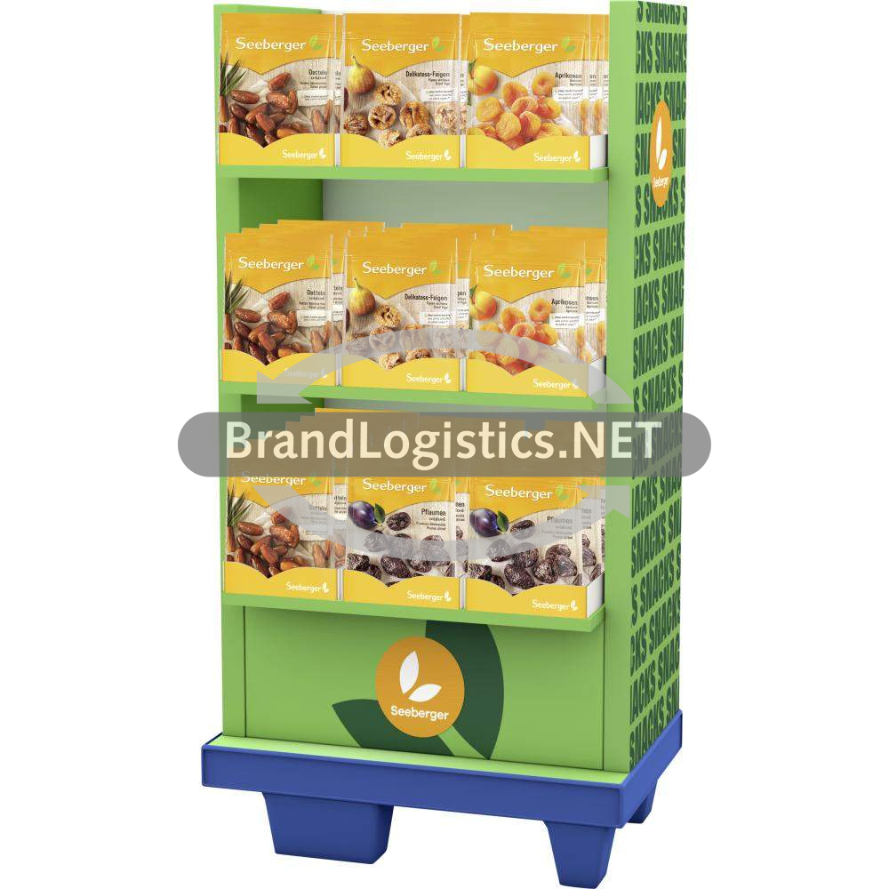 Seeberger Trockenfrüchte 4-fach Display 115x200 g