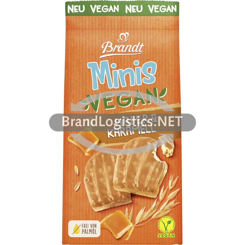 Brandt Minis vegan Hafer & Karamell 85 g